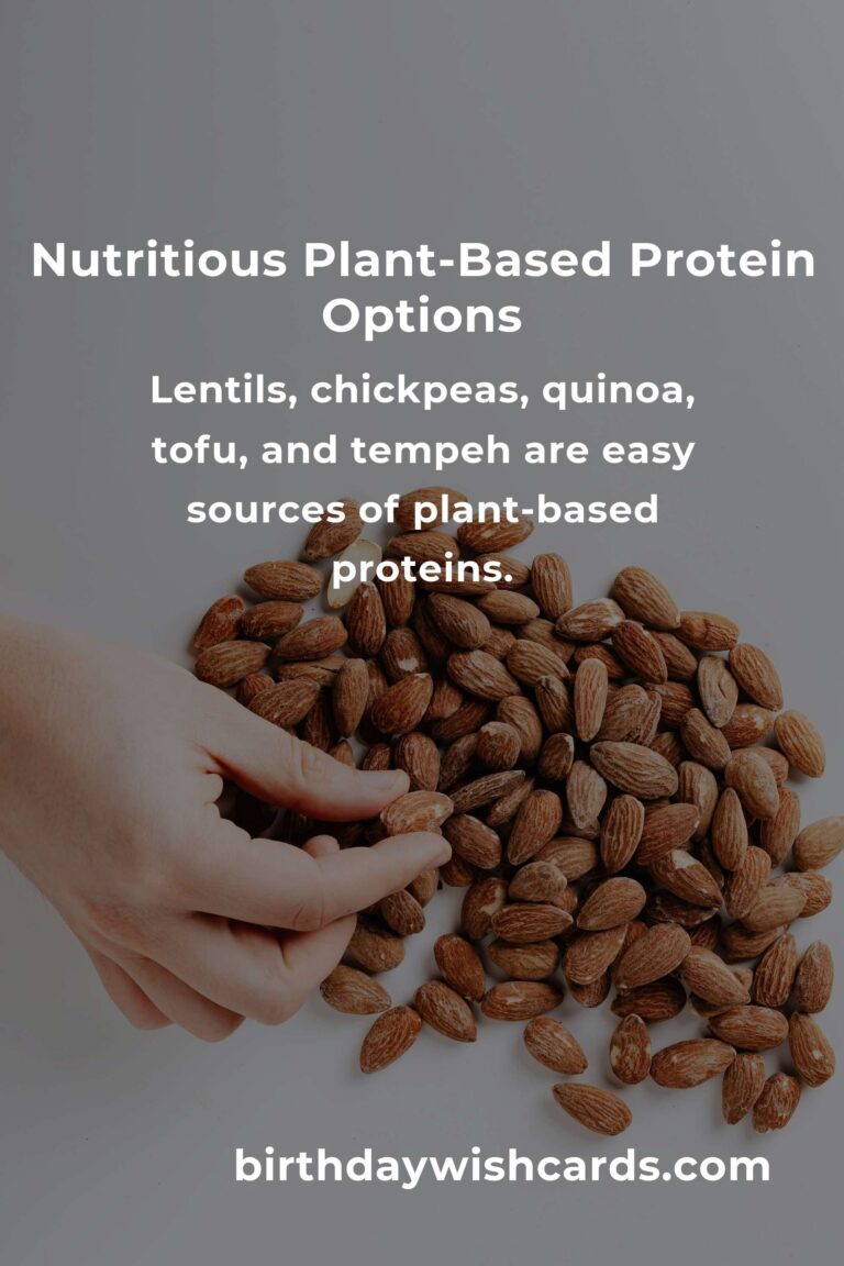 Quick and Nutritious Plant-Based Protein Options for Busy Teachers