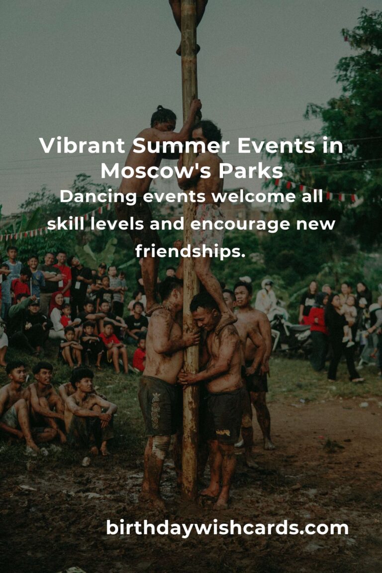 Rediscover Joy: The Best Summer Events in Moscow for Empty Nesters