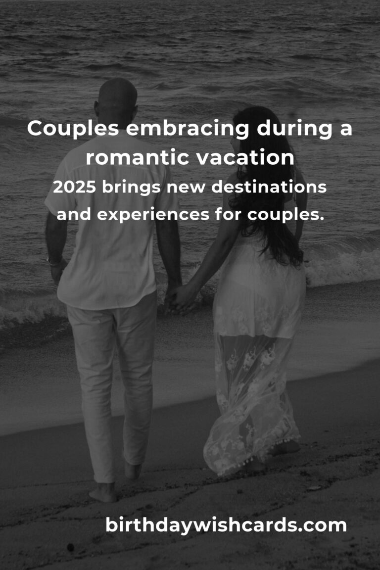 Rediscover Love: The Most Romantic Getaways for Empty Nesters in 2025