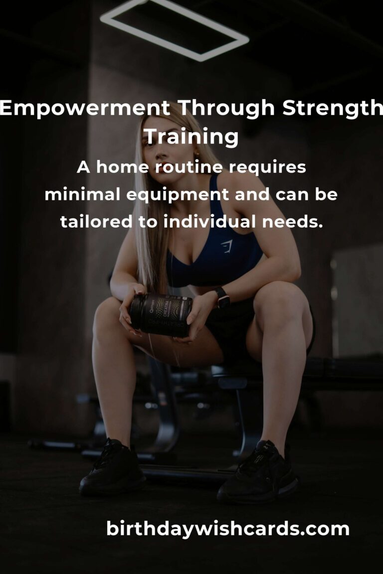 Rediscover Strength: Embrace an Empowering Home Training Routine for Retirees