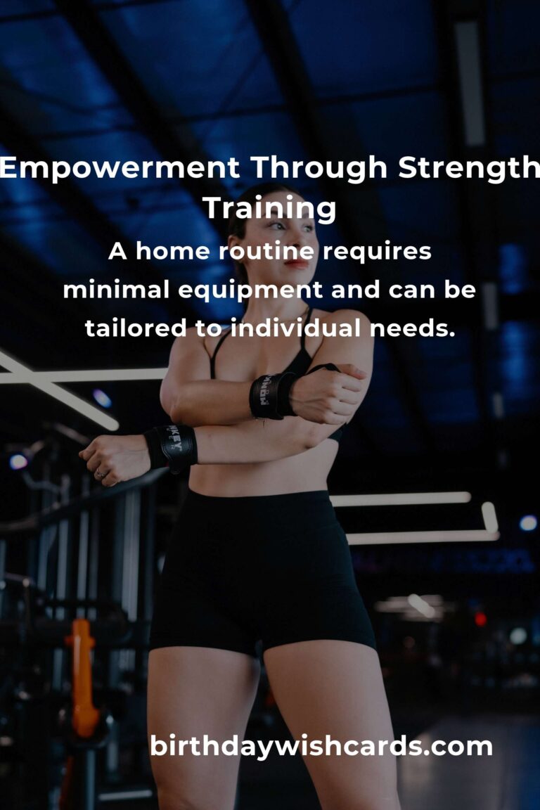 Rediscover Strength: Embrace an Empowering Home Training Routine for Retirees