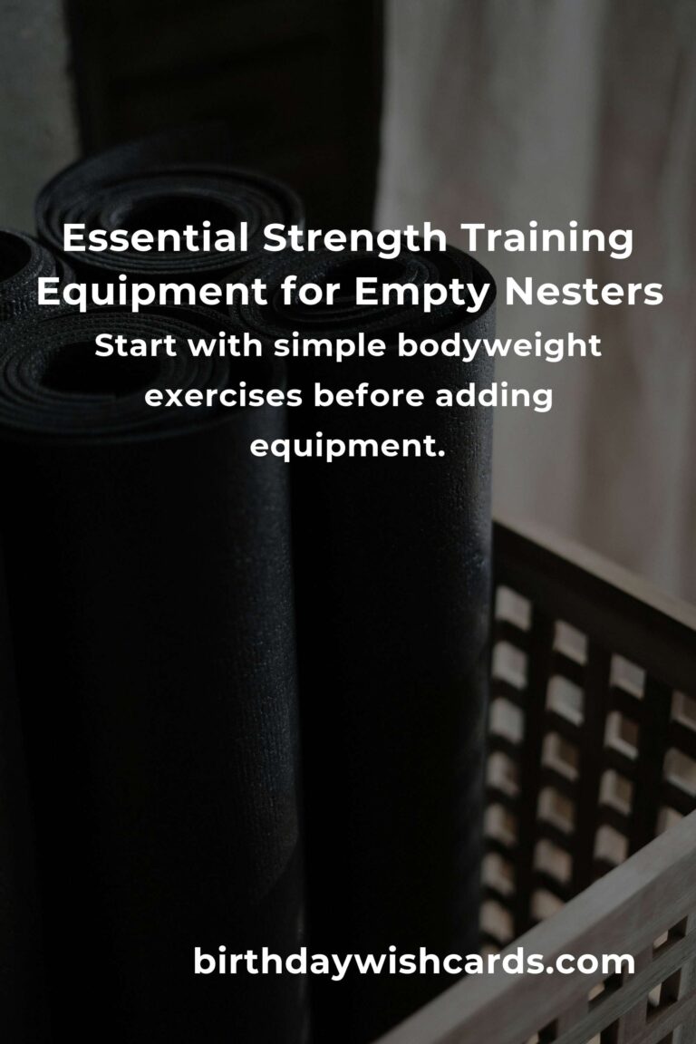 Rediscover Your Strength: The Ultimate Strength Training Equipment Guide for Empty Nesters