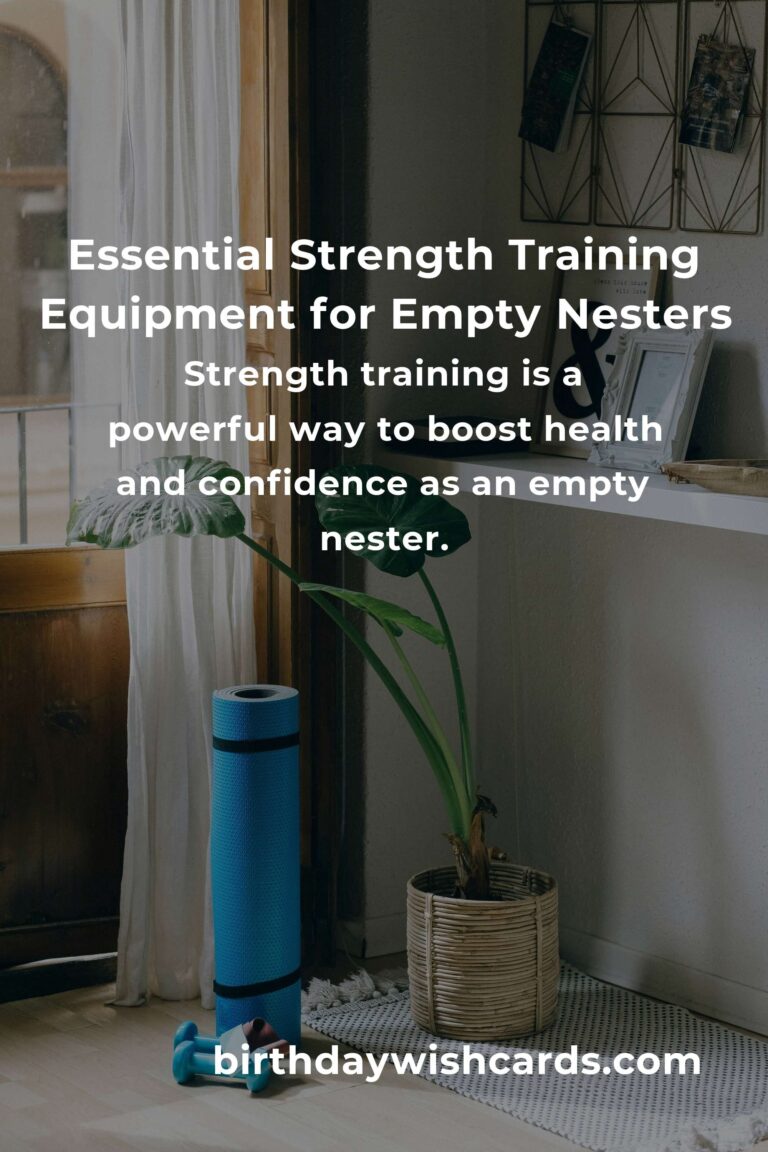 Rediscover Your Strength: The Ultimate Strength Training Equipment Guide for Empty Nesters