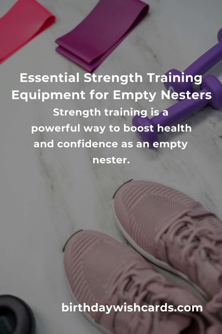 Rediscover Your Strength: The Ultimate Strength Training Equipment Guide for Empty Nesters