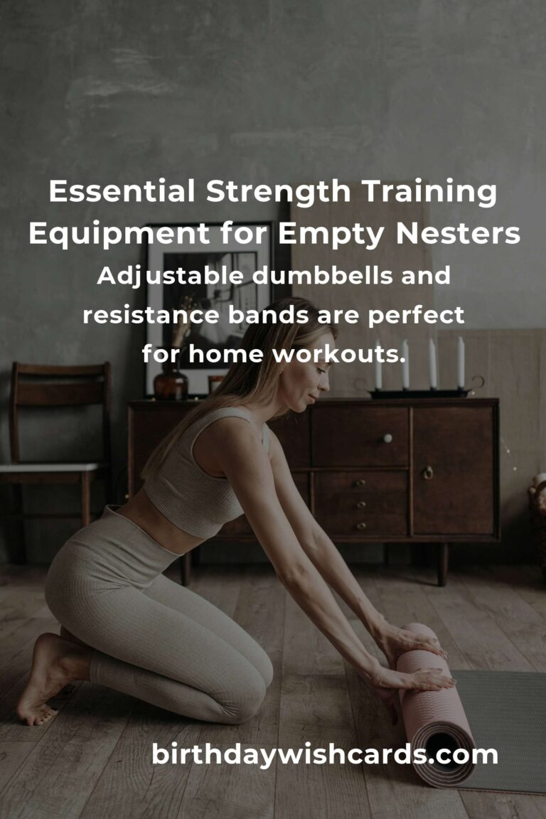 Rediscover Your Strength: The Ultimate Strength Training Equipment Guide for Empty Nesters
