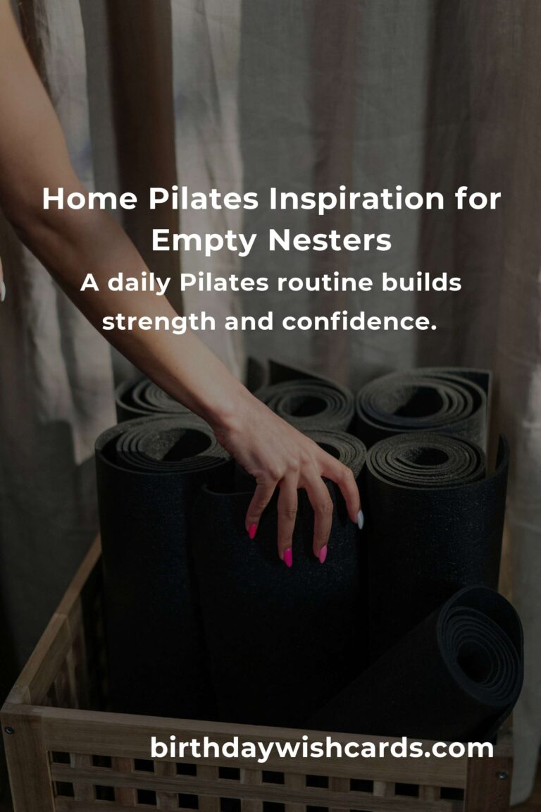 Rediscover Yourself: The Ultimate Home Pilates Routine for Empty Nesters to Thrive and Shine