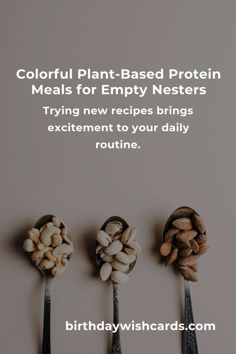 Rediscovering Vitality: The Best Healthy Plant-Based Protein for Empty Nesters Ready for a New Chapter