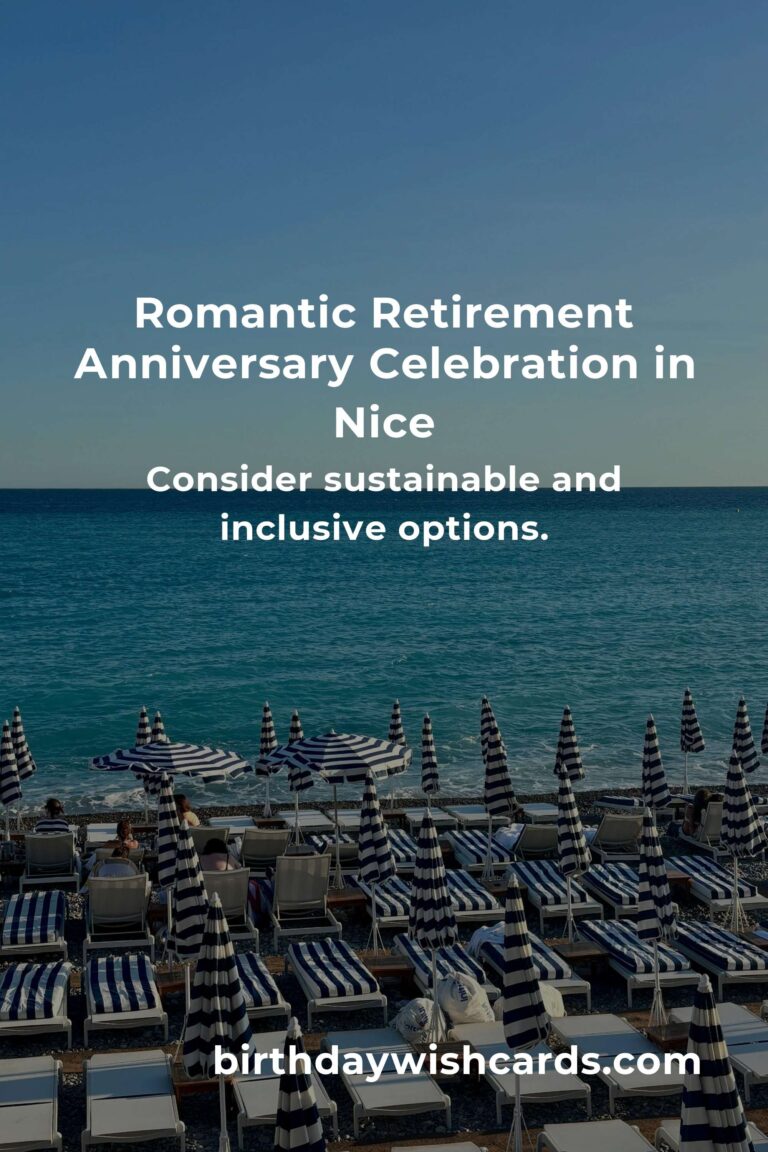 Retirement Anniversary Planning Guide in Nice: Create Unforgettable Memories on the French Riviera