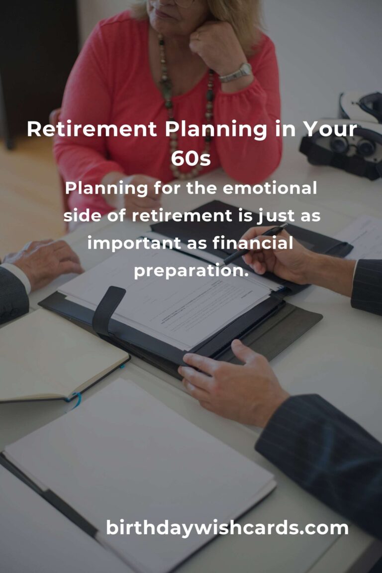 Retirement Planning Mistakes to Avoid in Your 60s: Secure Your Future with Confidence