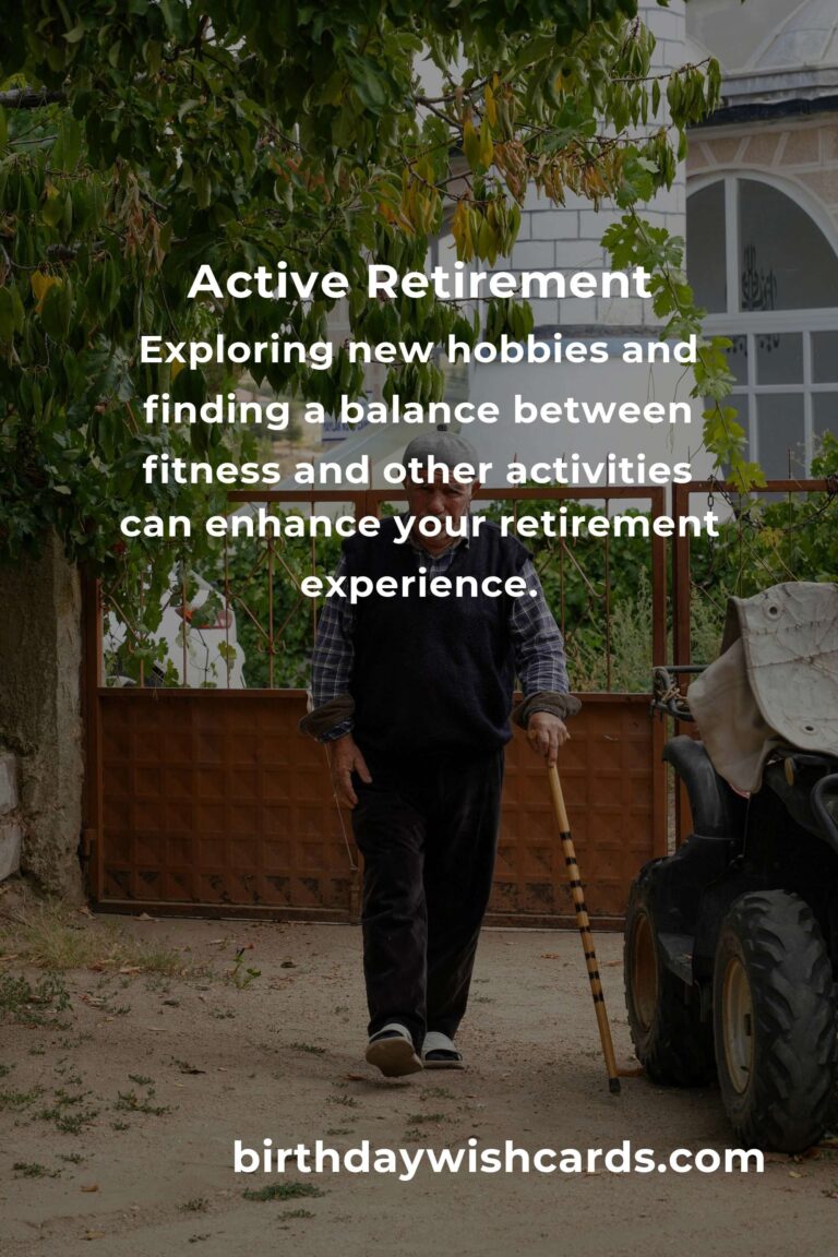 Retirement Planning for Fitness Enthusiasts: Keep Moving, Keep Living