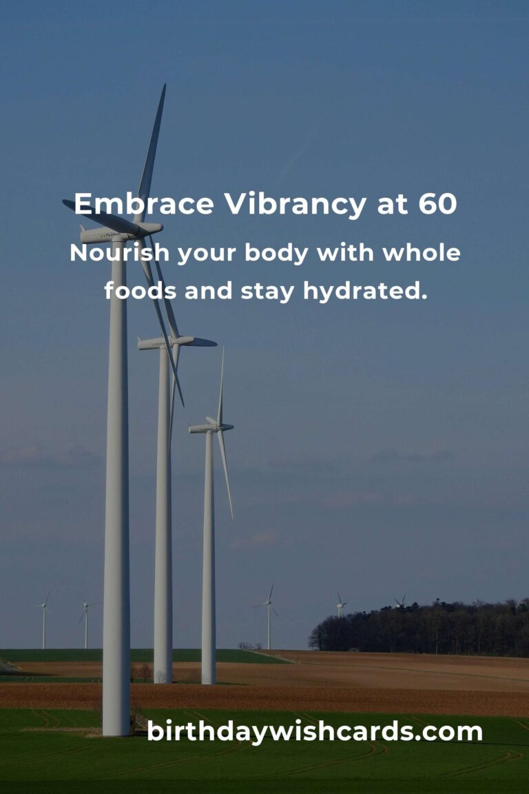Revitalize Your 60s: 40 Heartfelt Tips for Boosting Energy Levels