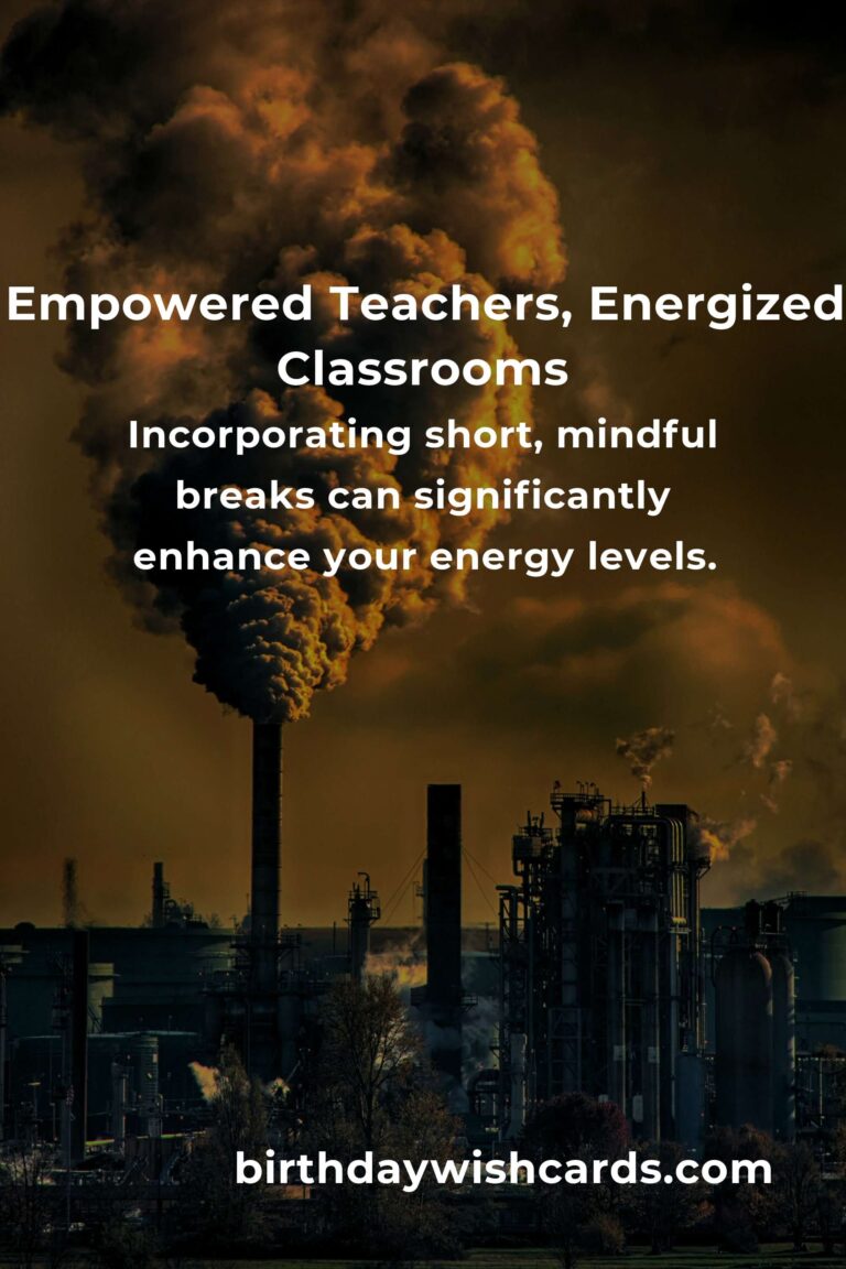 Revitalize Your Classroom: An Energy Levels Guide for Teachers in 2025