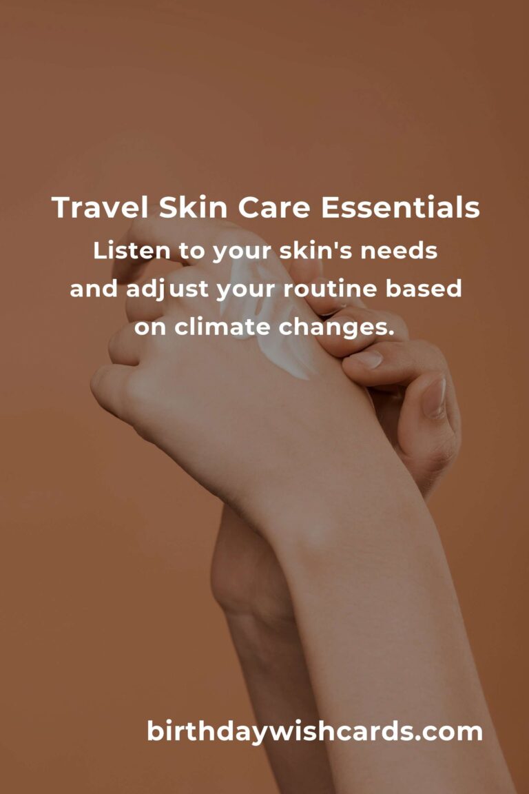 Revitalize Your Skin While Traveling: Essential Tips for Digital Nomads
