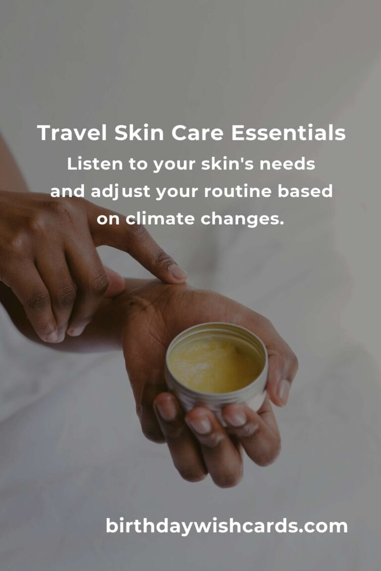 Revitalize Your Skin While Traveling: Essential Tips for Digital Nomads