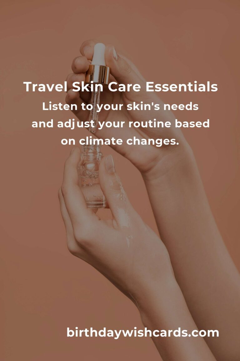 Revitalize Your Skin While Traveling: Essential Tips for Digital Nomads