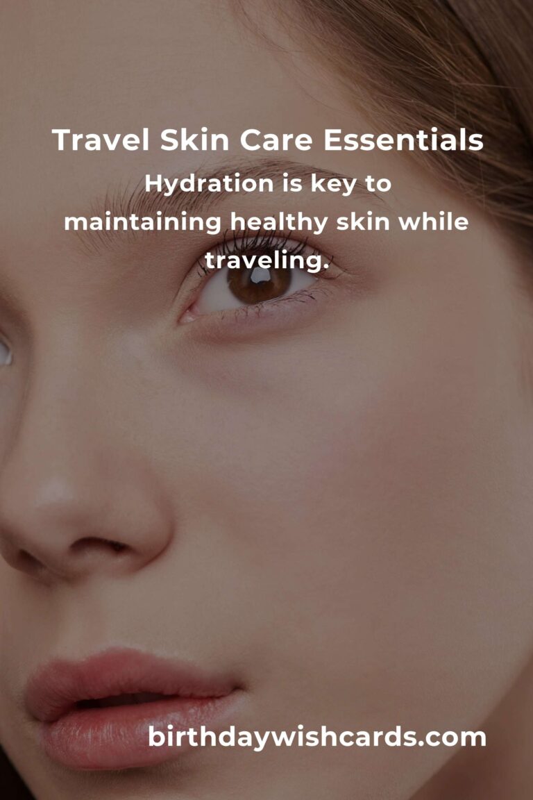 Revitalize Your Skin While Traveling: Essential Tips for Digital Nomads