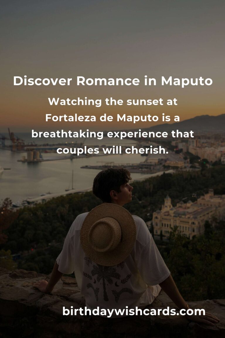 Romantic Getaways in Maputo: Unveiling Love's Hidden Gems
