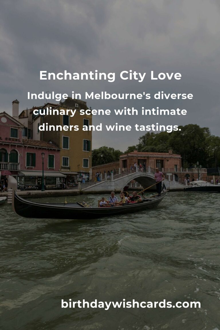 Romantic Getaways in Melbourne: Crafting Unforgettable Memories Together