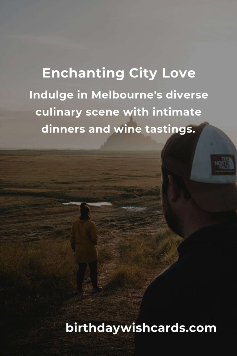 Romantic Getaways in Melbourne: Crafting Unforgettable Memories Together