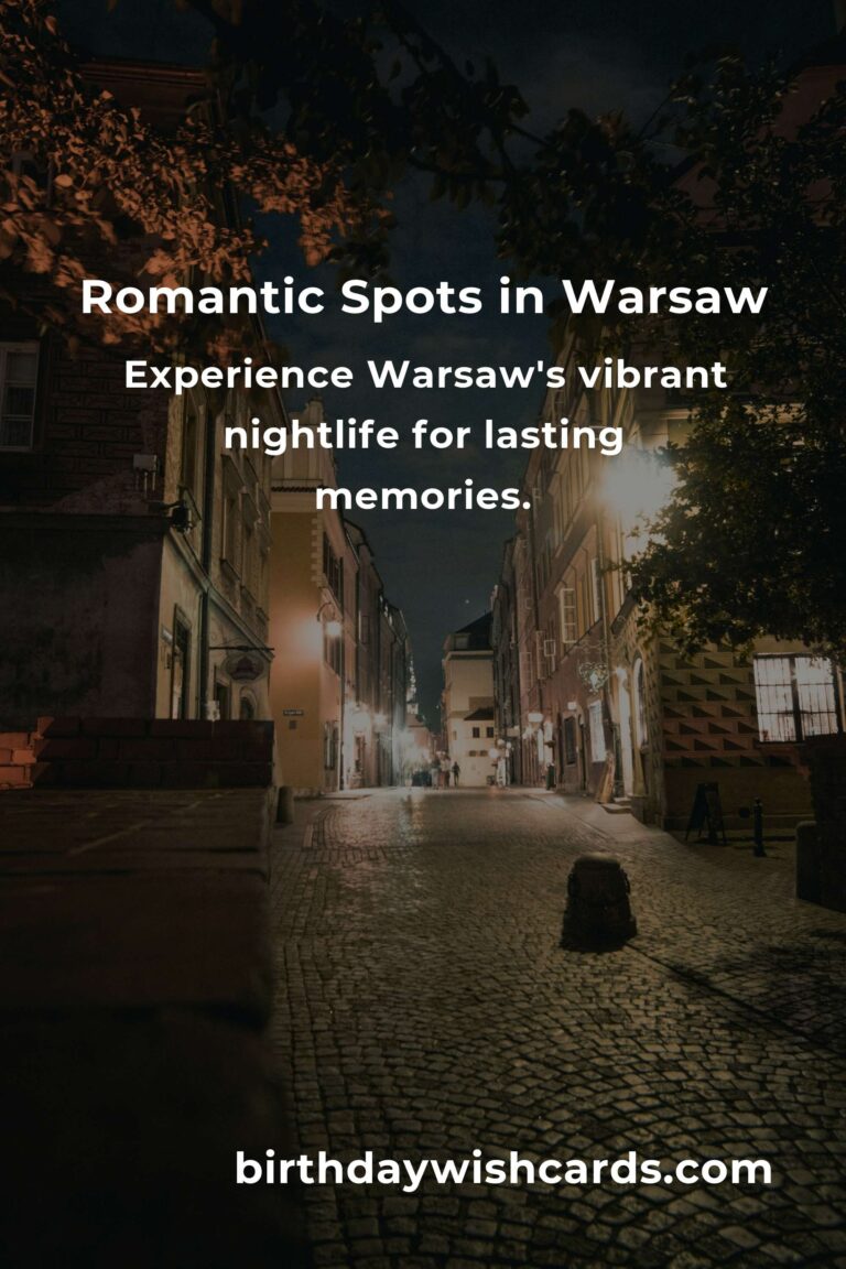 Romantic Getaways in Warsaw: The Ultimate Guide for Couples