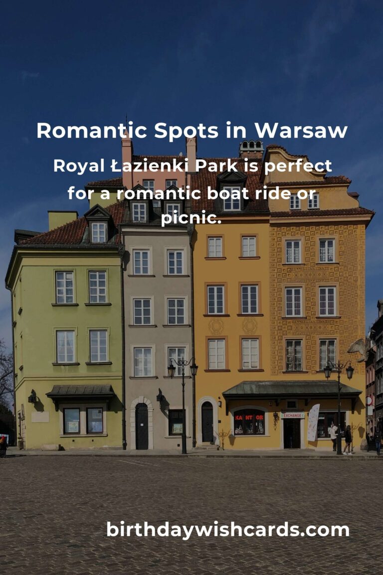 Romantic Getaways in Warsaw: The Ultimate Guide for Couples