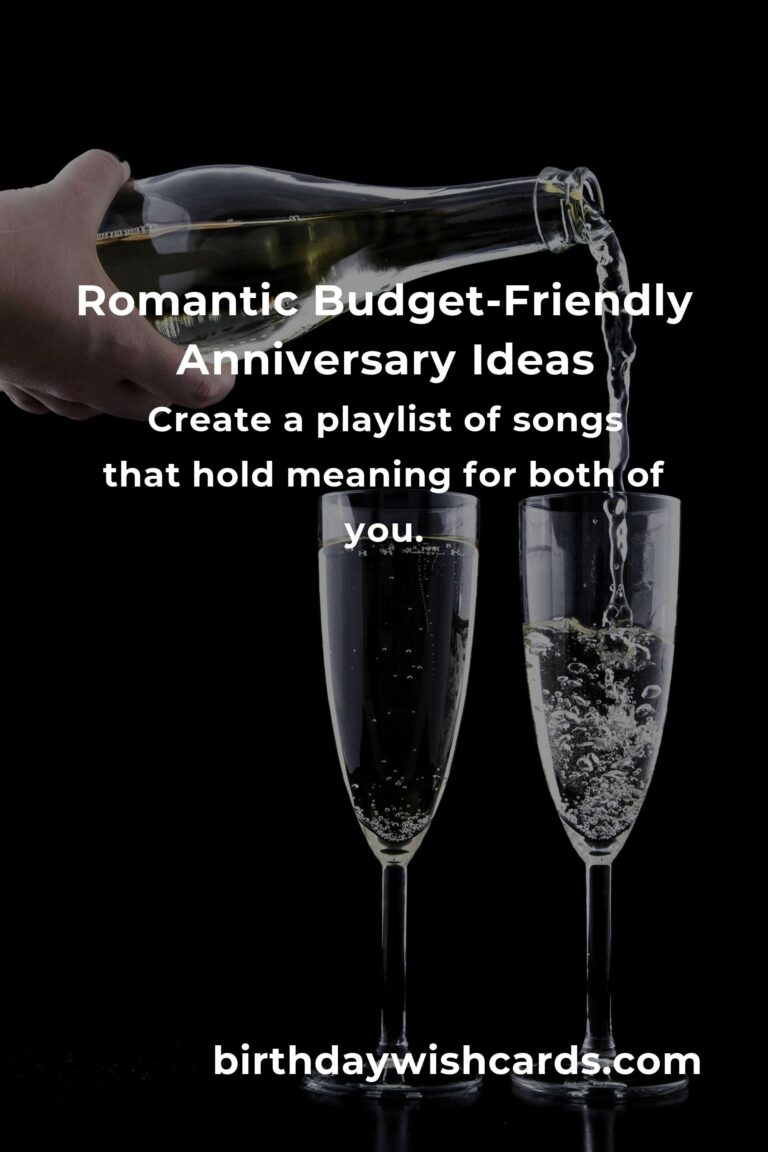 Romantic Retirement Anniversary Ideas on a Budget