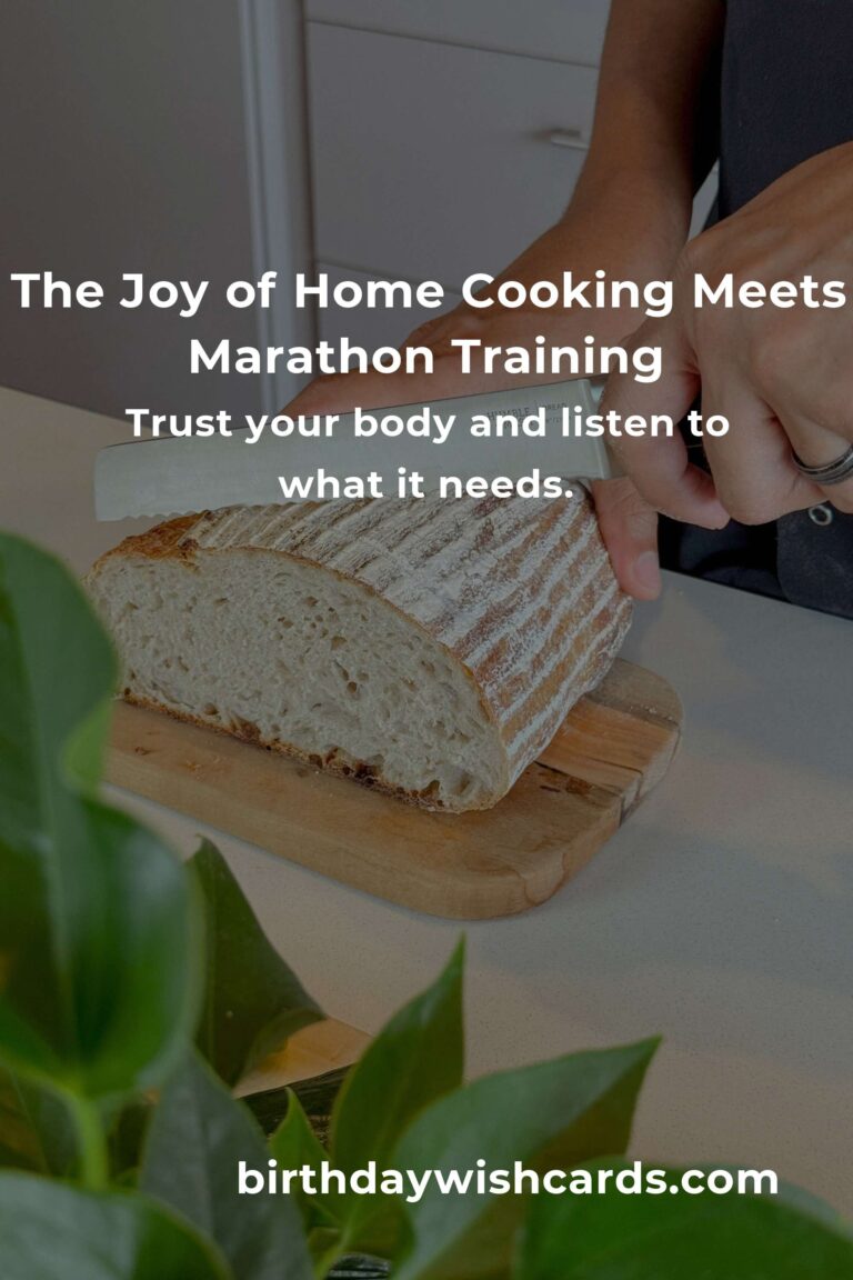 Run For The Love (And The Food!): Home Marathon Training Routines Every Food Lover Will Adore