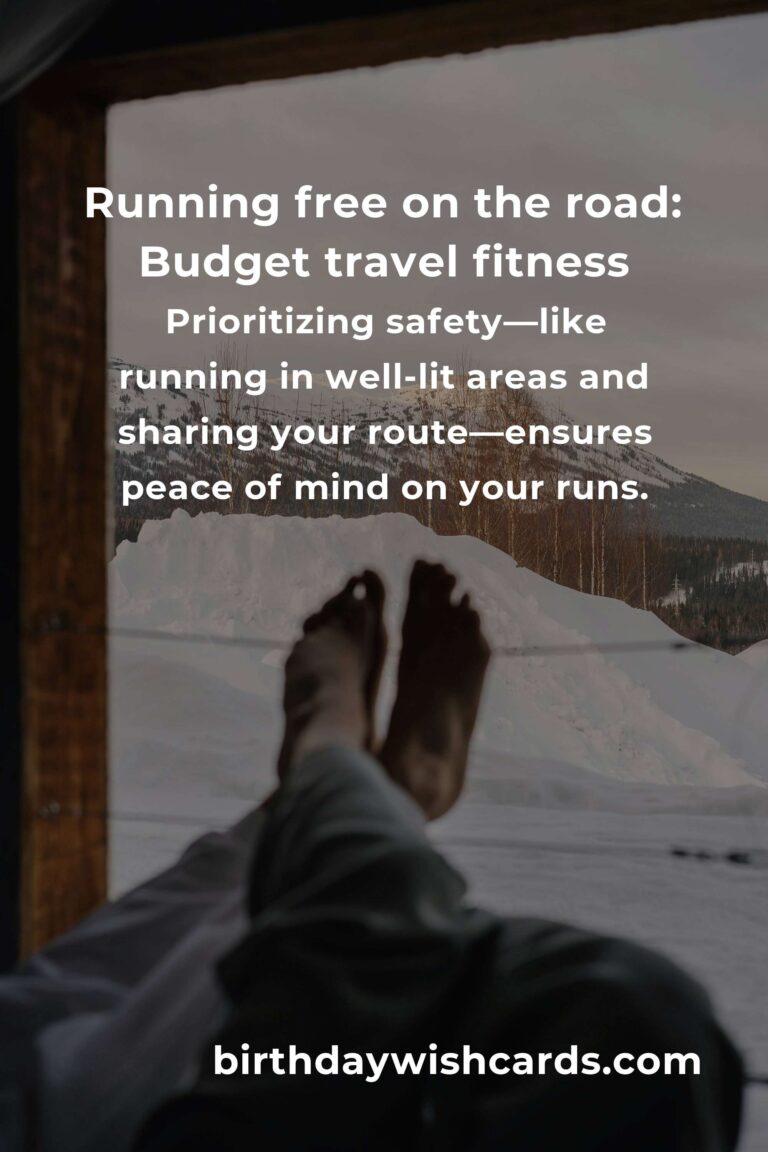 Run Free: The Ultimate Home Outdoor Running Routine for Budget Travelers