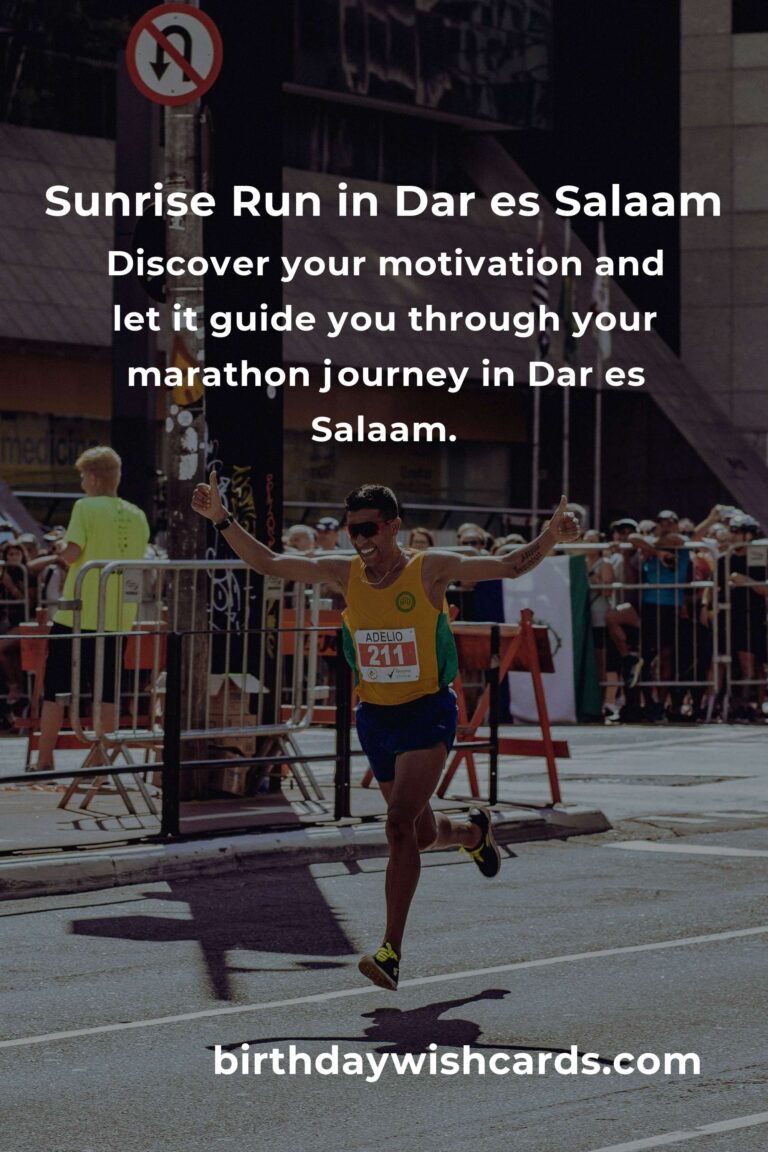 Run with Heart: A Beginner’s Guide to Marathon Training in Dar es Salaam