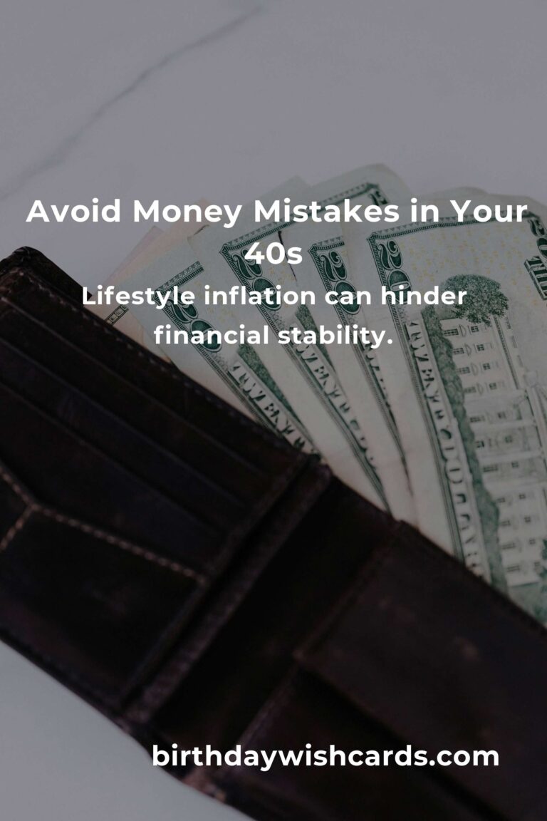 Saving Money Mistakes to Avoid in Your 40s: A Practical Guide