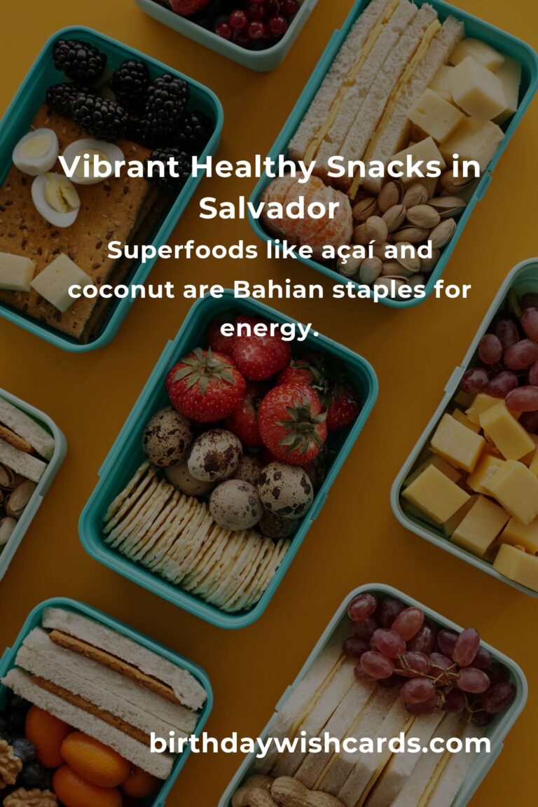 Savor the Flavor: Discover the Best Healthy Snacks in Salvador for 2025 That Nourish Your Body & Soul