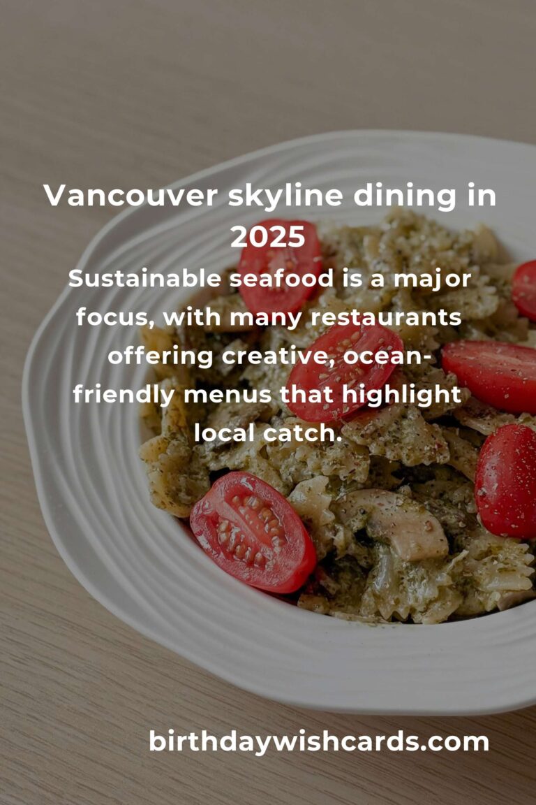 Savor the Future: Best Dinner Ideas in Vancouver for 2025