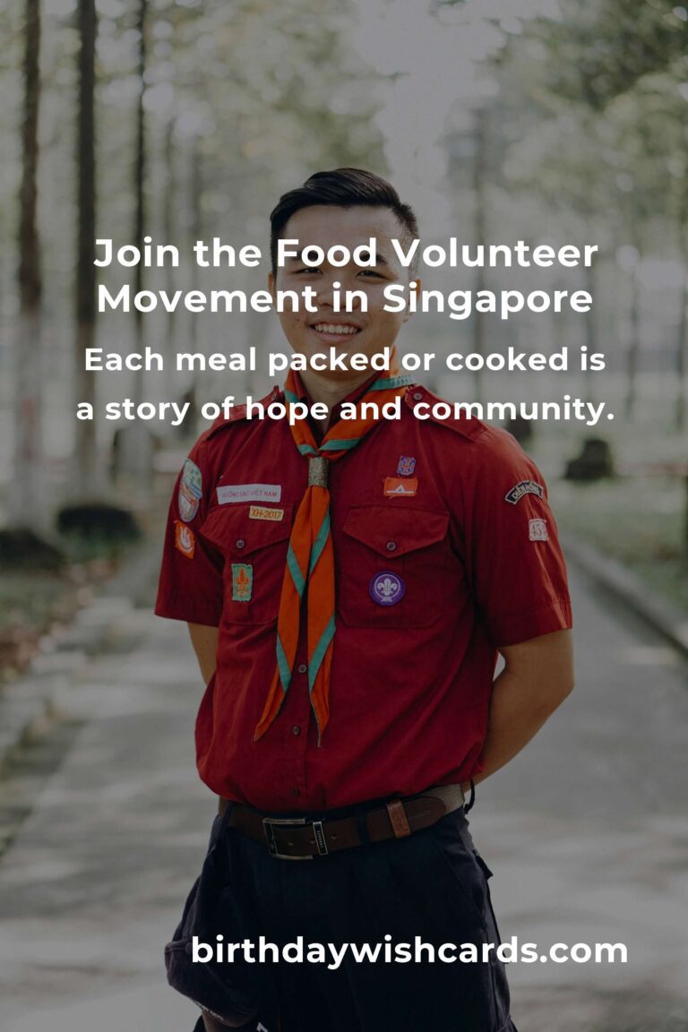 Savor the Joy: Volunteer Opportunities for Food Lovers in Singapore