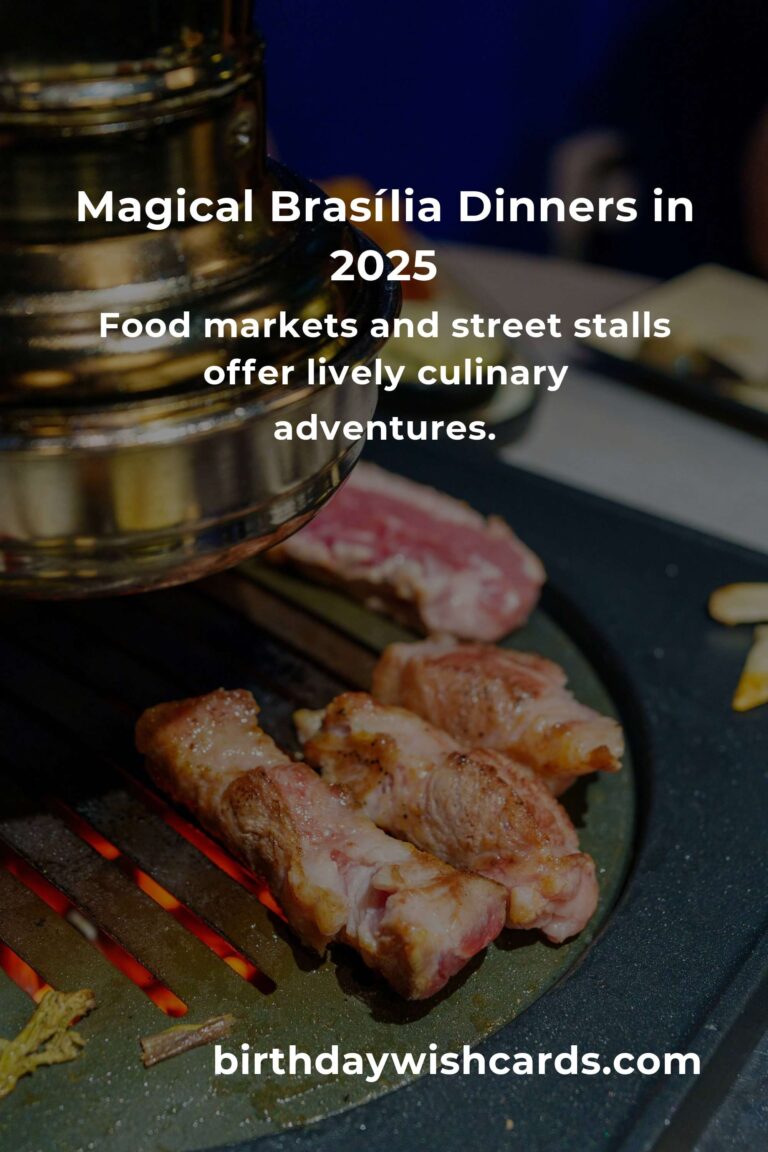 Savor the Night: Unforgettable Dinner Ideas in Brasília for 2025 That Will Warm Your Heart