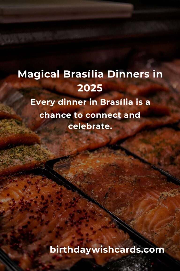 Savor the Night: Unforgettable Dinner Ideas in Brasília for 2025 That Will Warm Your Heart