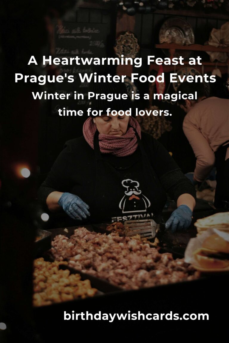 Savor the Season: Best Winter Events in Prague for Food Lovers That Will Warm Your Heart