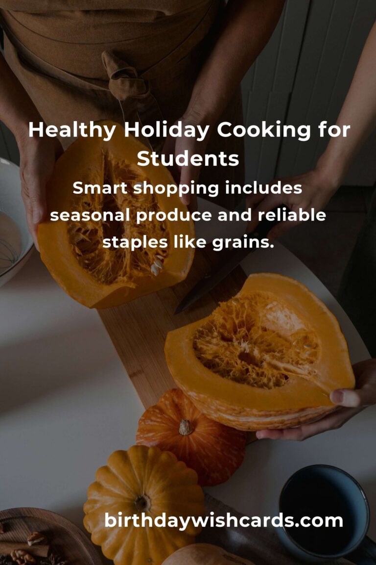 Savor the Season: Healthy Holiday Cooking for College Students