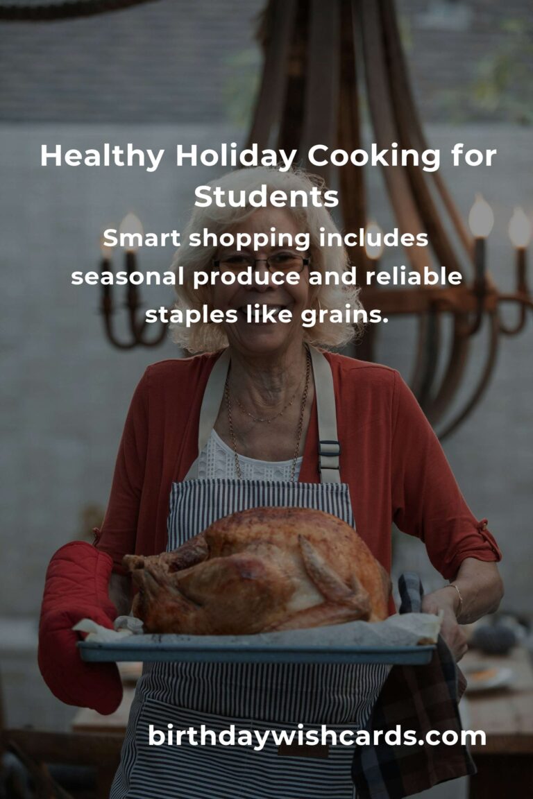 Savor the Season: Healthy Holiday Cooking for College Students