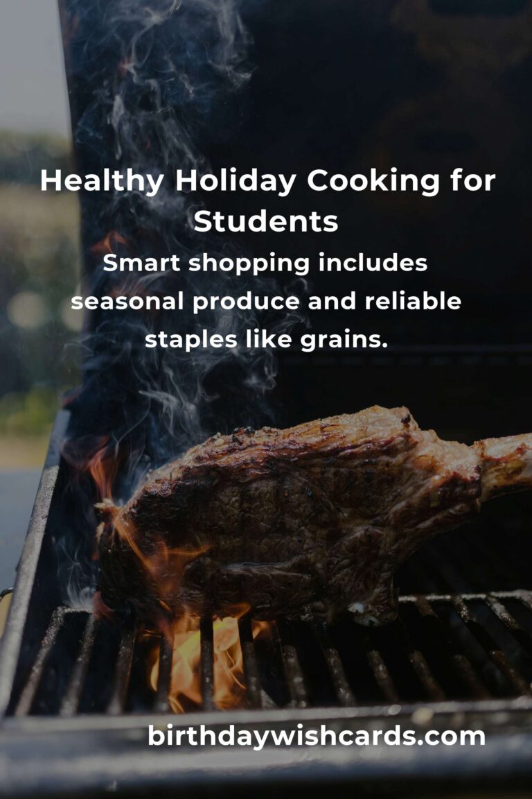 Savor the Season: Healthy Holiday Cooking for College Students