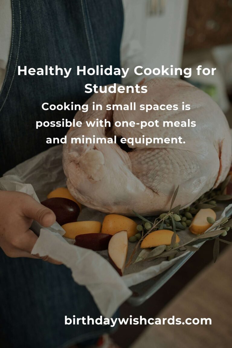 Savor the Season: Healthy Holiday Cooking for College Students