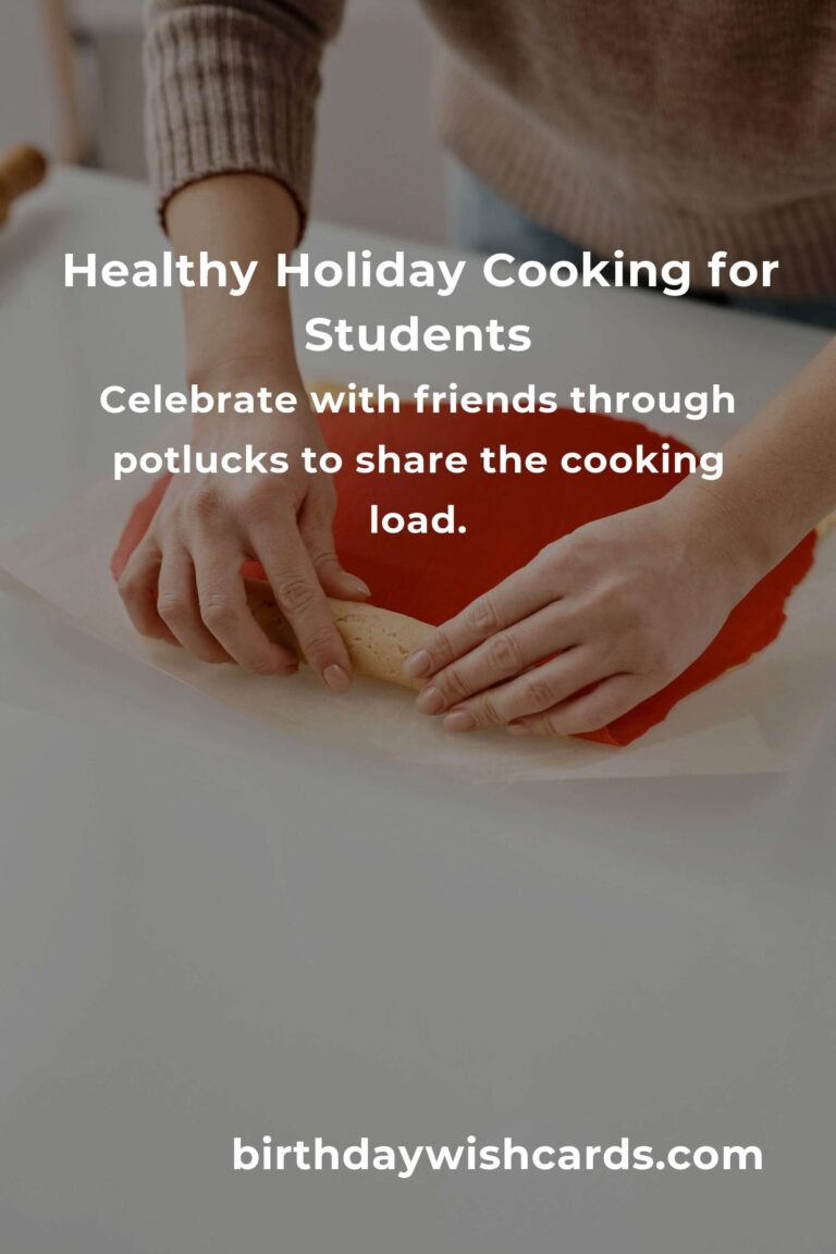 Savor the Season: Healthy Holiday Cooking for College Students