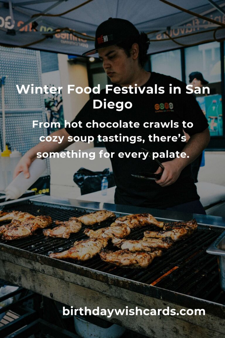 Savor the Season: The Best Winter Events in San Diego for Food Lovers
