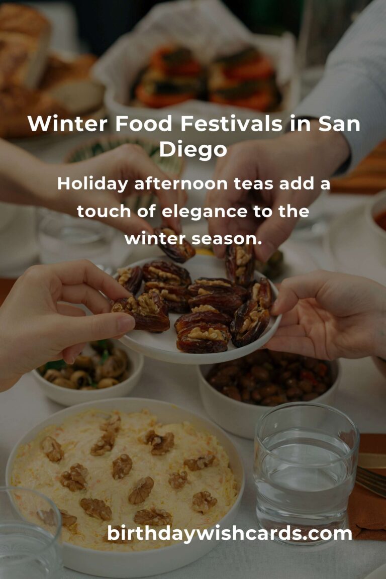 Savor the Season: The Best Winter Events in San Diego for Food Lovers