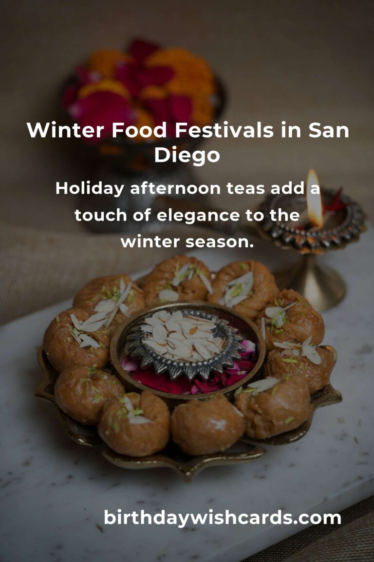 Savor the Season: The Best Winter Events in San Diego for Food Lovers