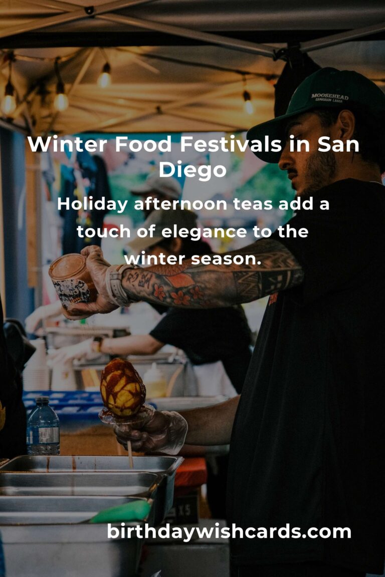 Savor the Season: The Best Winter Events in San Diego for Food Lovers