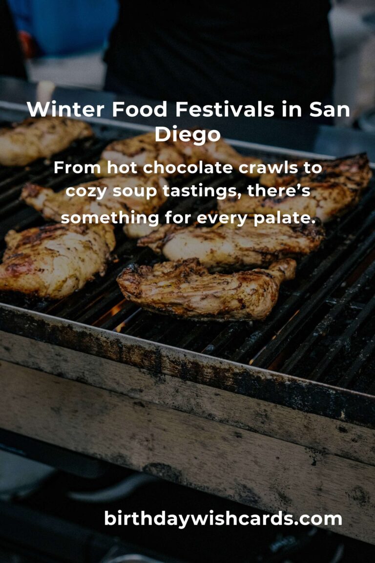 Savor the Season: The Best Winter Events in San Diego for Food Lovers
