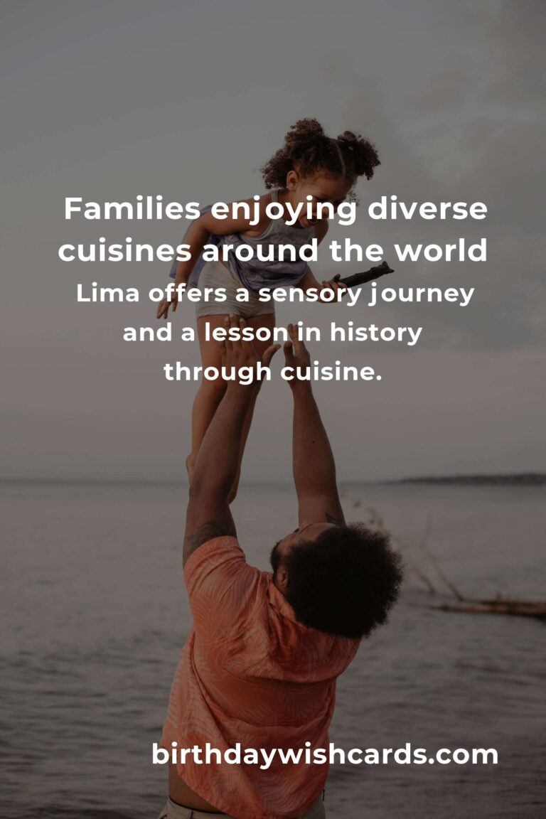 Savor the World: Family Destinations for Food Lovers in 2025