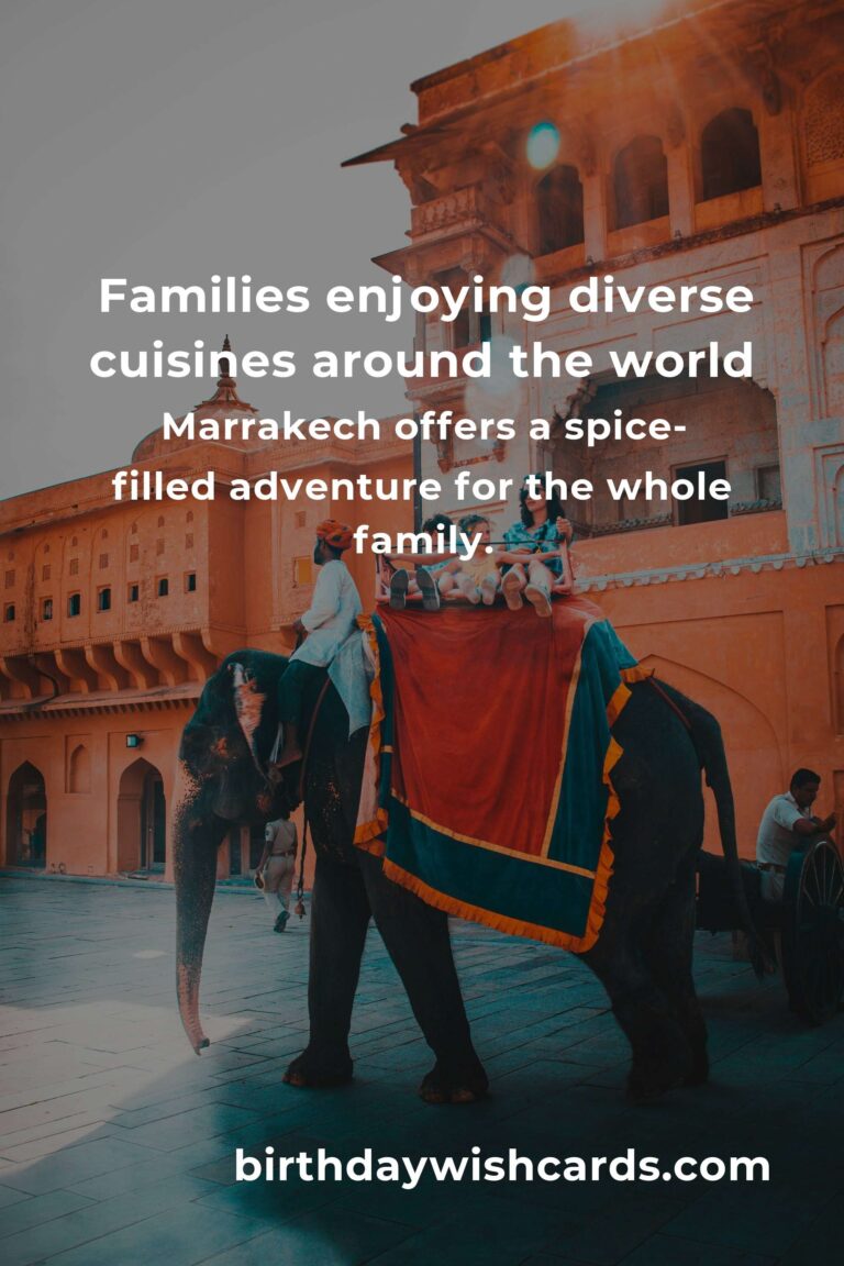Savor the World: Family Destinations for Food Lovers in 2025