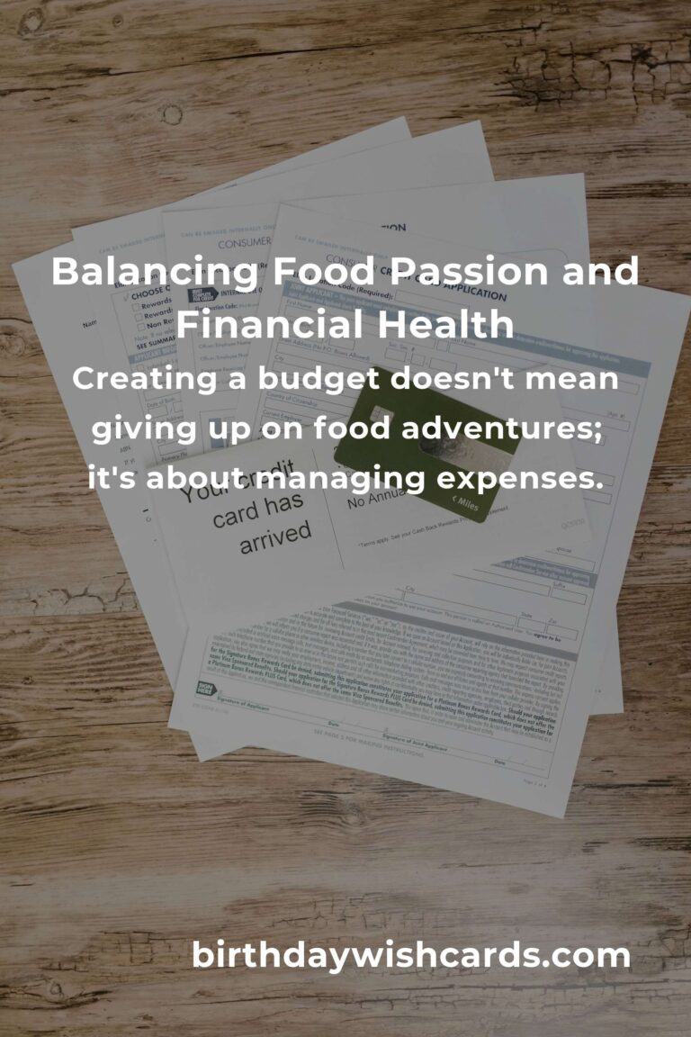 Savoring Savings: Credit Score Tips for Food Lovers in 2025