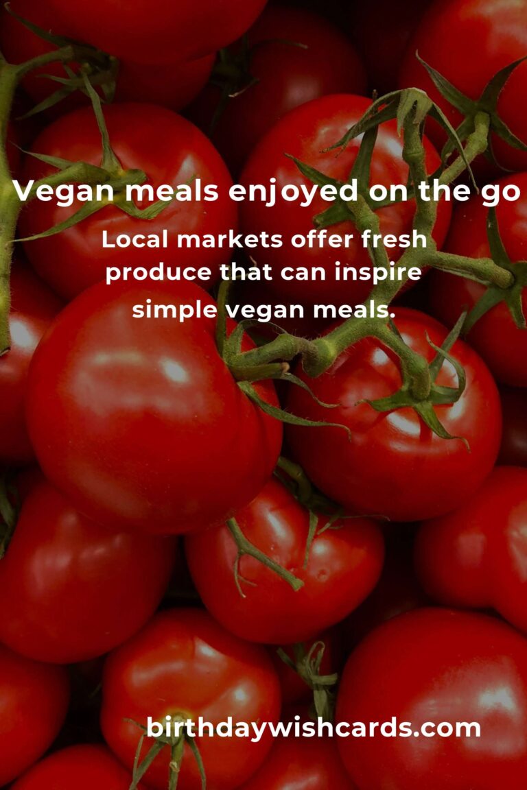 Savoring Simplicity: Easy Vegan Meals for Busy Budget Travelers